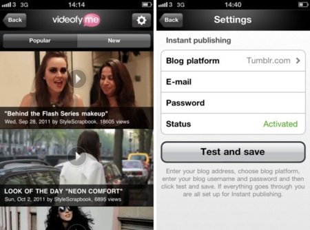VideofyMe para iOS y Android; grabar vídeos y ganar dinero todo en uno
