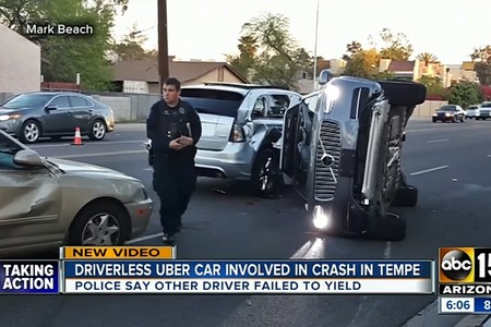 No ha sido su culpa, pero tras otro incidente Uber también retira sus coches autónomos de Arizona