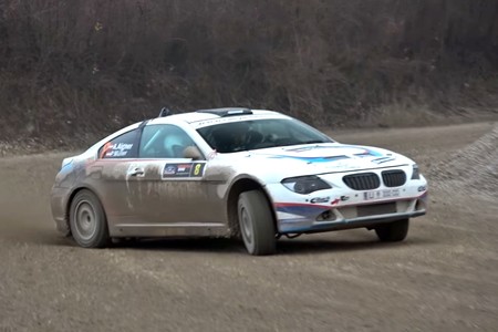 ¿Hacer rally con un BMW 650i? Claro que sí, sin complejos y con un sonido a V8 celestial