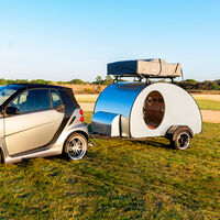 La Cocoon es una pequeña caravana low cost que hasta un smart podría remolcar, por 5.600 euros