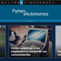 Nuevo diseño de Pymes y Autónomos, llegan las top stories