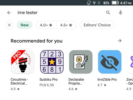 Google Play nos permitirá filtrar nuestras búsquedas para encontrar las mejores aplicaciones y juegos