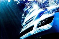 Mercedes Clase GL sumergido