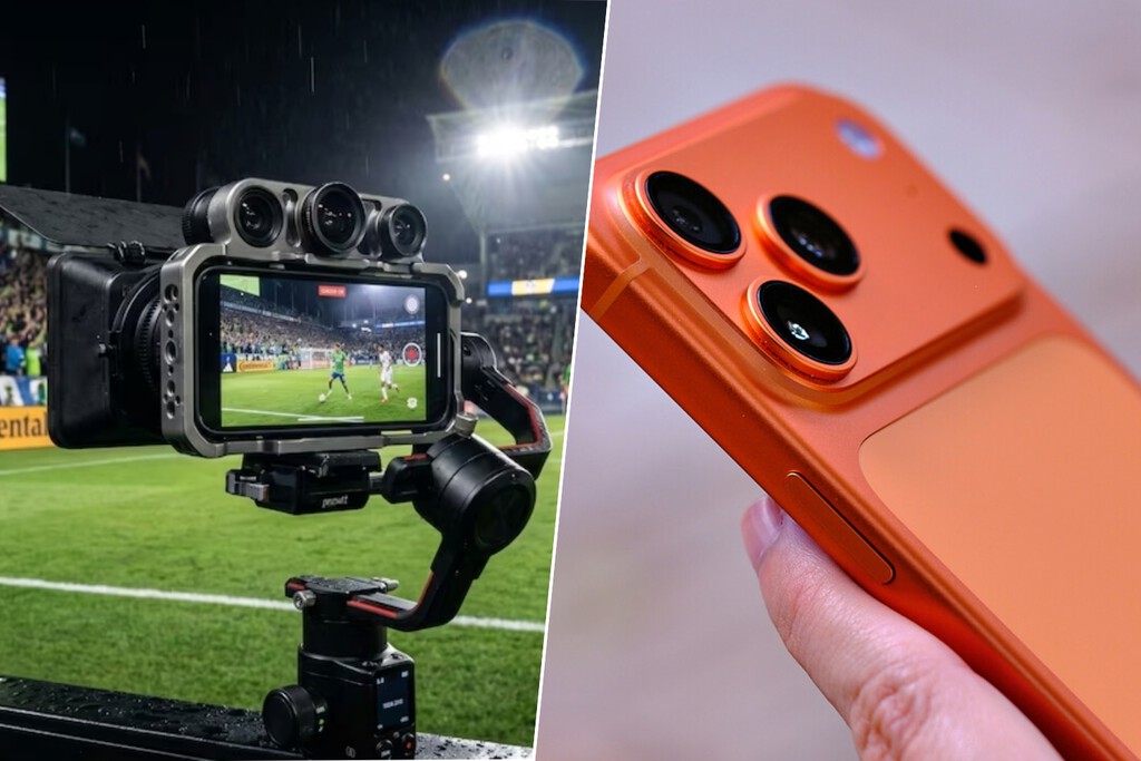 La noticia no es que Apple haya emitido un partido de fútbol con 15 iPhone. La noticia es que ya se puede hacer
