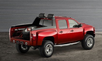 Dale Earnhardt Jr. Big Red Chevrolet Silverado Concept