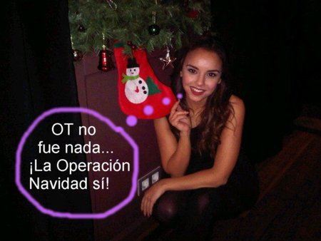 Chenoa haciendo méritos para ser Mamá Noel 2011 #estápasandoenTwitter
