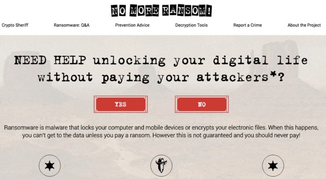 No More Ransom