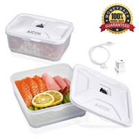 Cupón de descuento de 9 euros en el set de dos recipientes para envasar al vacío Aicok: aplicándolo se queda en 10,99 euros 