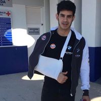 Jordi Torres se va al suelo y dice adiós prematuramente a los test de Jerez 