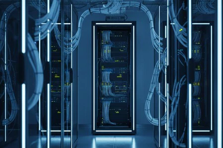 Central de fibra óptica