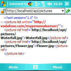Mobile Web Server para Windows Mobile