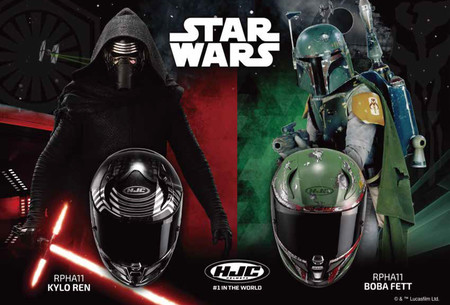 HJC R-PHA 11 Kylo Ren y Boba Fett, para ser un tipo duro en carretera y en todo el universo