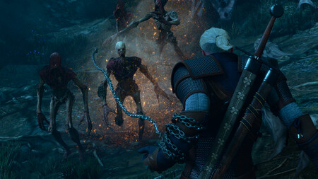 The Witcher 3 Song of the Past, el combate con cadena