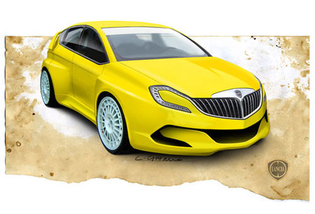 Lancia Delta HF render
