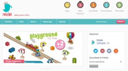 En Frikids analizan las aplicaciones para los niños que se pueden utilizar en los dispositivos móviles de Apple