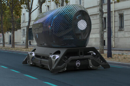 Este futurista Citroën eléctrico, autónomo y modular puede convertirse en habitación de hotel, taxi o vehículo de reparto