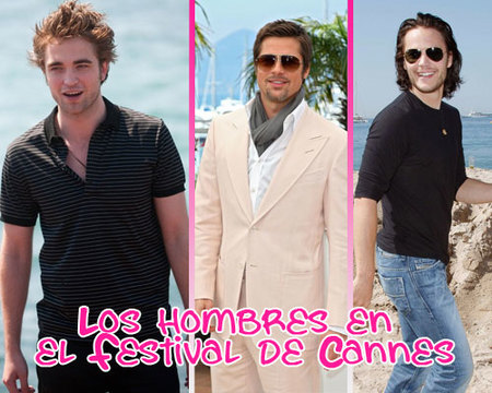 Los hombres en el Festival de Cannes