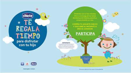 Si necesitas más tiempo para estar con tus hijos, quizás esta iniciativa de Chicco te pueda interesar