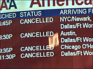 American Airlines cancela más de 1.000 vuelos