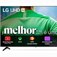 45% OFF! Preço da Smart TV LG UHD AI de 50" despenca no Mercado Livre