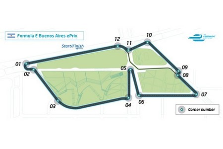 Ya se conoce por donde correrán los Fórmula E en Buenos Aires