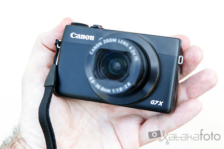 Canon PowerShot G7 X, toma de contacto