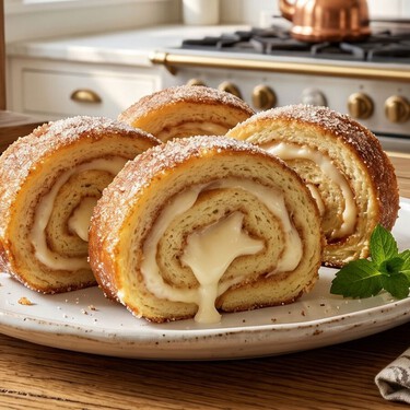 Cómo hacer un rol de queso crema con canela y azúcar: el postre delicioso, calientito e ideal para los días de lluvia 
 