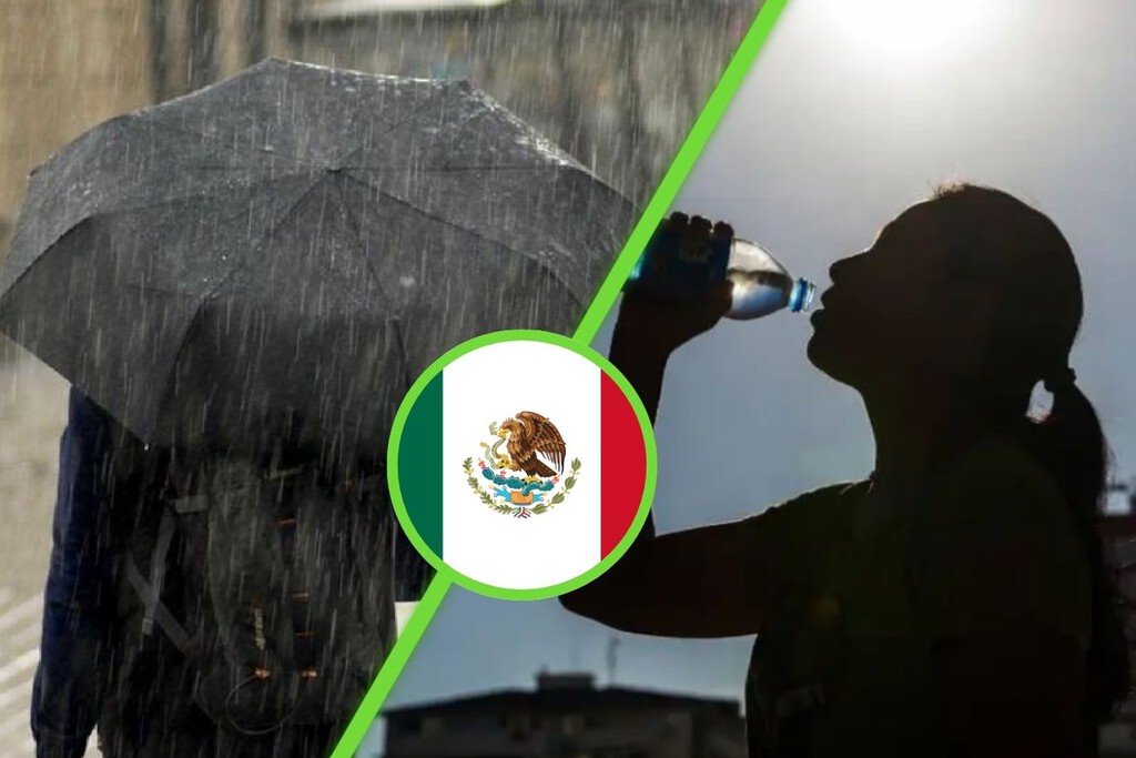 Si creías que no existía algo peor que el calor extremo o las lluvias intensas, México tendrá las dos el fin de semana 