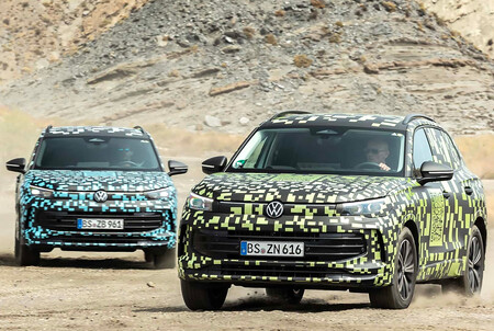 El Volkswagen Tiguan 2024 debuta con camuflaje: deja poco a la imaginación y revela su interior