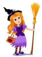 La colada de una bruja para decorar la casa en Halloween