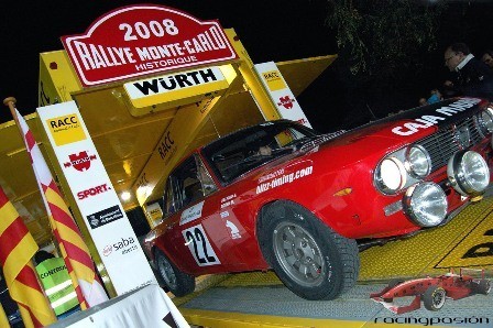 Salida del XI Rally Montecarlo Histórico desde Barcelona