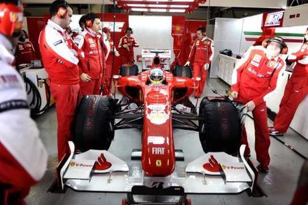 Fernando Alonso exhibe optimismo a raudales