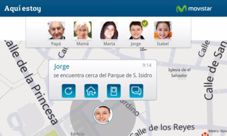 Movistar lanza 'Aquí estoy', un servicio de geolocalización de teléfonos móviles ajenos