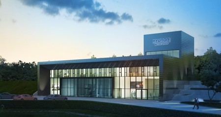 Esta es la recreación del centro de pruebas de Hyundai en Nürburgring
