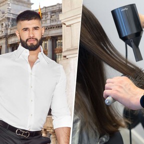 Pablo Bogado, peluquero: "Secar con aire frío en cabello con frizz ayuda a fijar el peinado y a mantener la superficie más alineada, y en el pelo fino, conserva el volumen conseguido durante el secado"