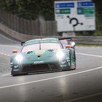 Michael Fassbender empieza con un fuerte accidente en la clasificación de sus primeras 24 Horas de Le Mans