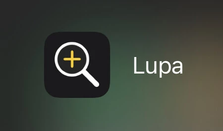 虫眼鏡のiphoneアイコン