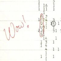 75.000 páginas de datos que se creían perdidas acotan el origen de la señal "Wow!": no fue una transmisión humana, ni un cometa
