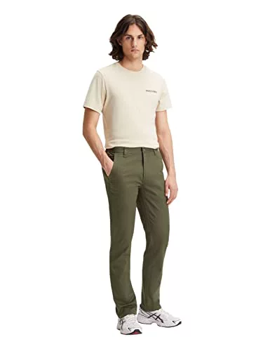 Dockers Alpha Original Khaki, Pantalones, Hombre, Verde (Dockers Olive), 30W / 34L