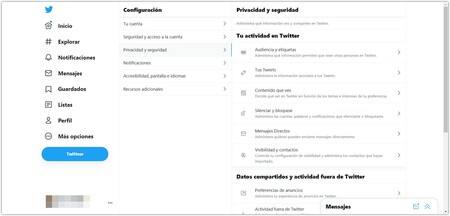 Privacidad Y Seguridad Twitter Google Chrome 2