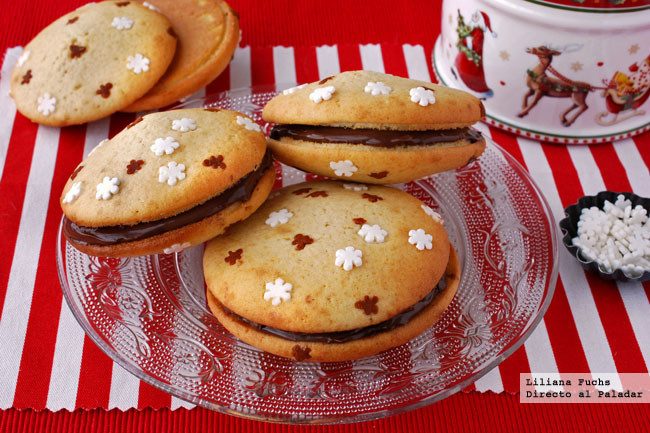 Whoopies rellenos de chocolate: receta fácil para las tardes de horno navideñas