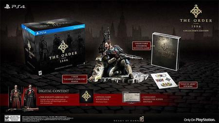 Amazon revela el contenido de las ediciones coleccionista y premium de The Order 1886