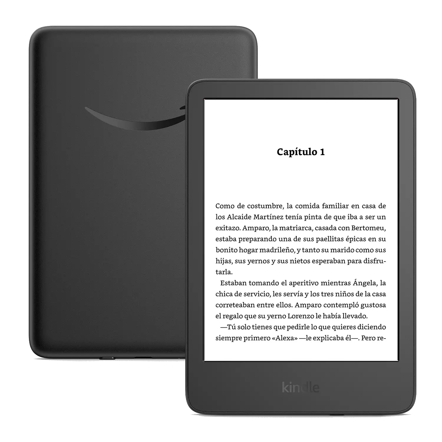 eBook - Amazon Kindle (2024), 6" HD 300ppp, 16 GB Memoria, 8 semanas autonomía, USB-C, Black