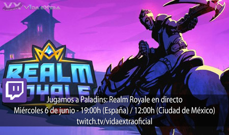 Streaming de Paladins: Realm Royale a las 19:00h (las 12:00h en CDMX)