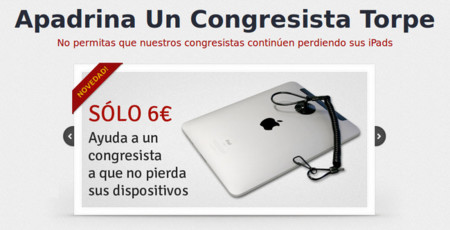 'Apadrina Un Congresista Torpe', por la resolución del misterio de los iPads que se pierden