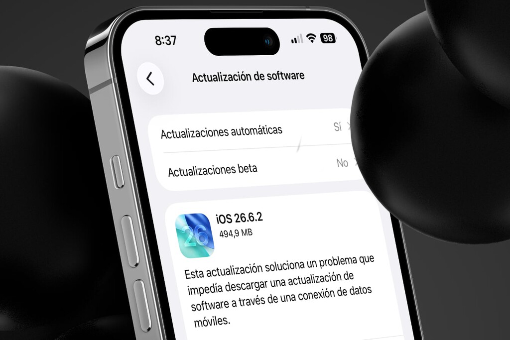 Hora de actualizar el iPhone: Apple lanza iOS 26.6.2 a días de iOS 27
