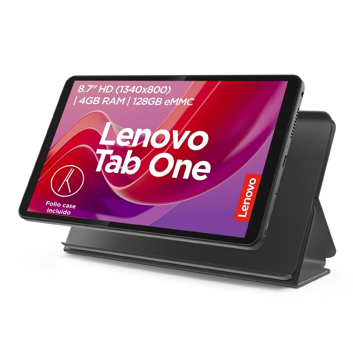 Tablet Lenovo Tab One 4gb + 128gb Incluye Estuche| 8,7 Hd Gris