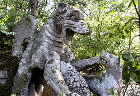 Parque monstruos Bomarzo