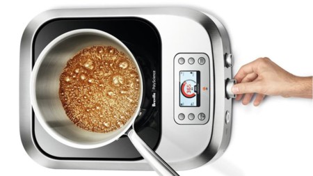 Esta cocina de inducción te permite controlar la temperatura de cocinado con precisión