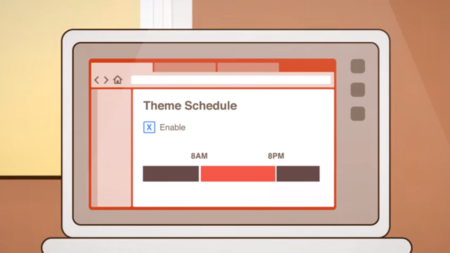 El navegador Vivaldi ahora te deja programar distintos temas para diferentes horas del día